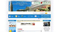 Desktop Screenshot of antalyatoptancihali.com