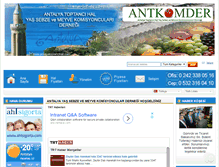 Tablet Screenshot of antalyatoptancihali.com